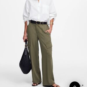 Madewell pull on utility pant Olive Cargo Pants